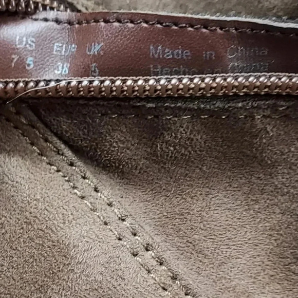 Aldo Womens Boots Brown Suede Size 7.5 - Picture 10 of 10